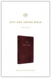ESV Gift and Award Bible - TruTone Leather, Burgundy
